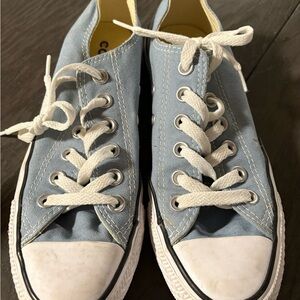 Converse Light Blue and White Athletic Shoes Size 6.5